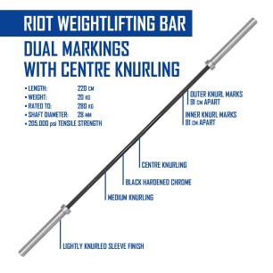 WEIGHTLIFTING MEN COMPETITION BAR